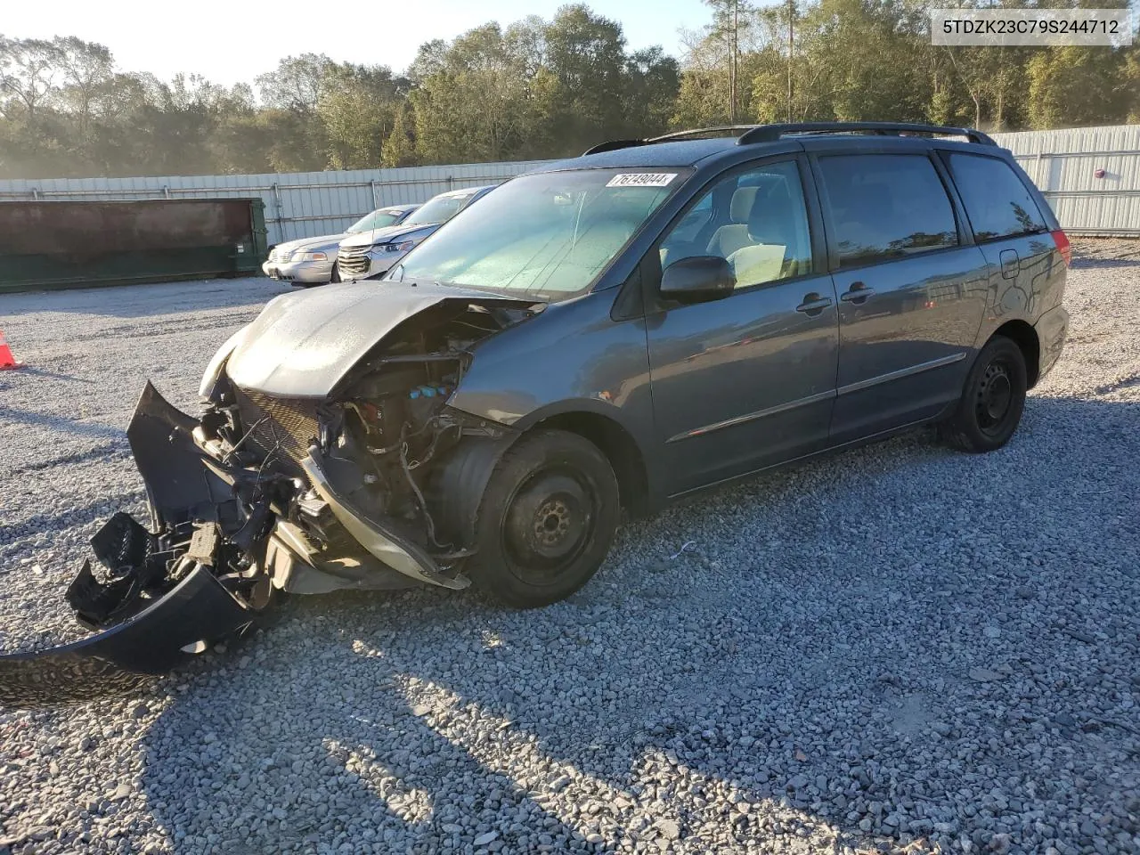 5TDZK23C79S244712 2009 Toyota Sienna Ce