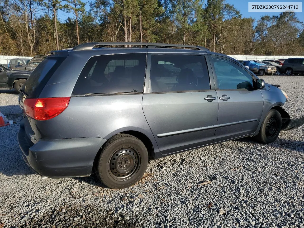 5TDZK23C79S244712 2009 Toyota Sienna Ce