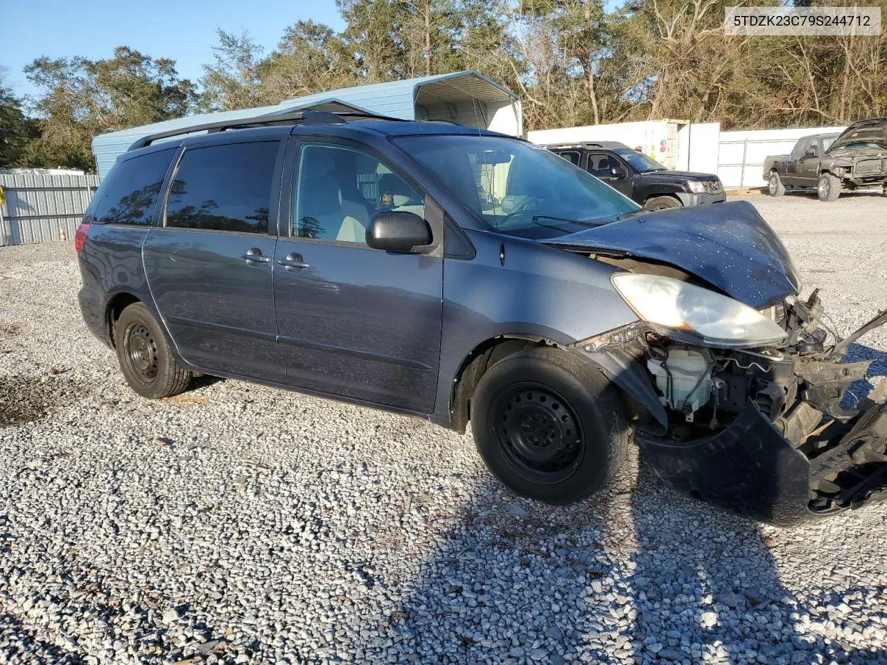 5TDZK23C79S244712 2009 Toyota Sienna Ce