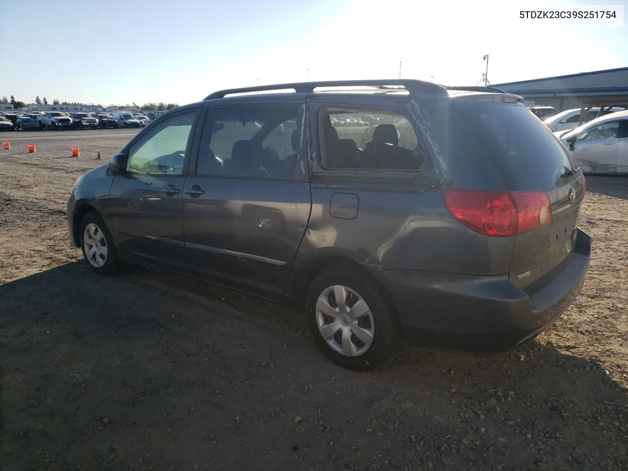 5TDZK23C39S251754 2009 Toyota Sienna Ce