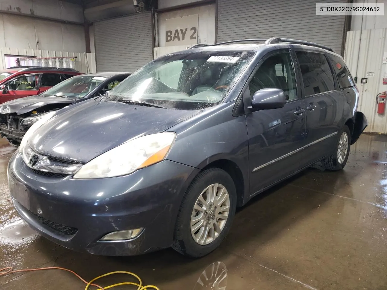 2009 Toyota Sienna Xle VIN: 5TDBK22C79S024652 Lot: 77136364