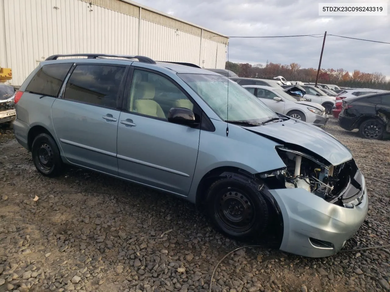 5TDZK23C09S243319 2009 Toyota Sienna Ce