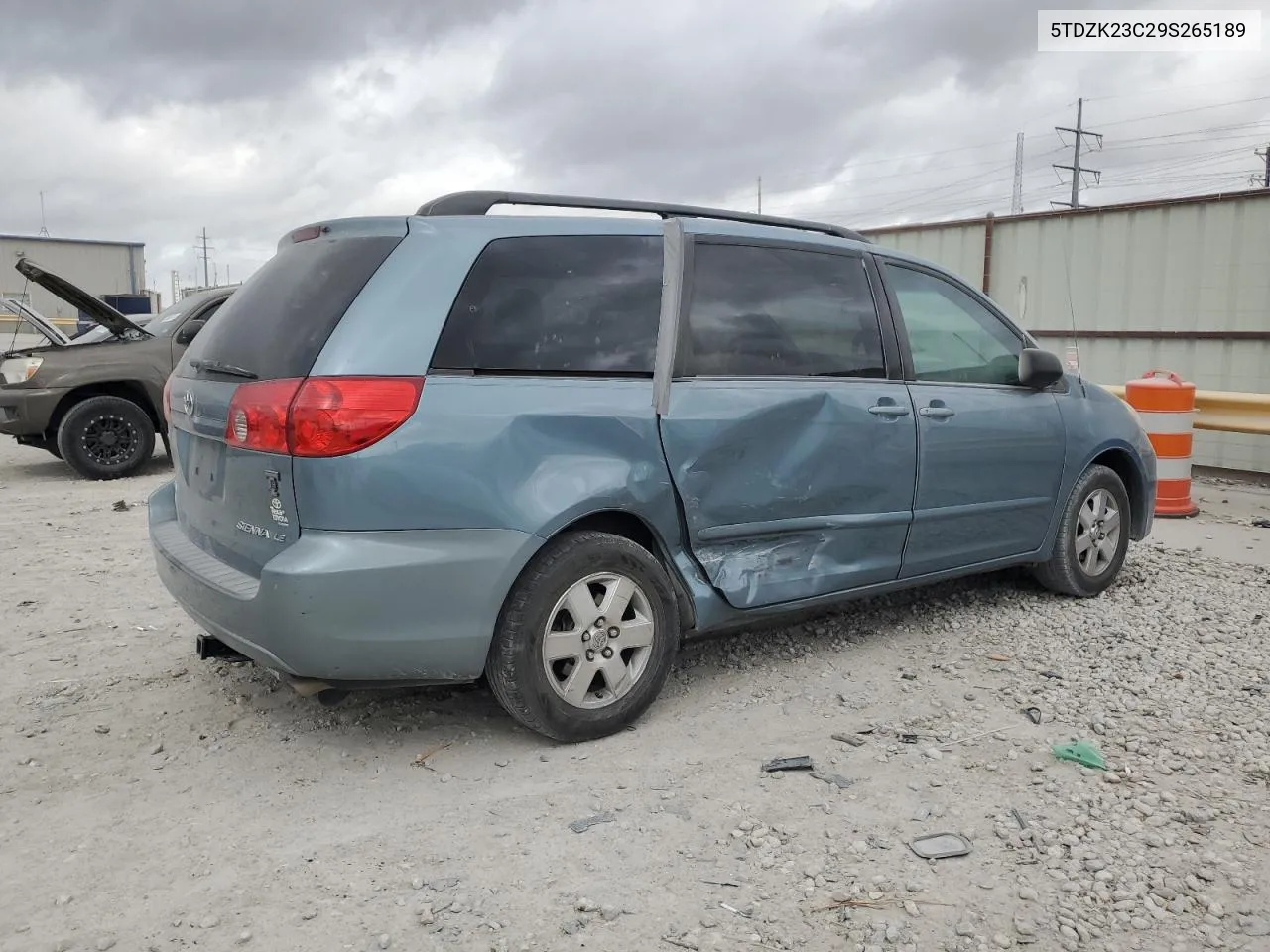 2009 Toyota Sienna Ce VIN: 5TDZK23C29S265189 Lot: 78528004