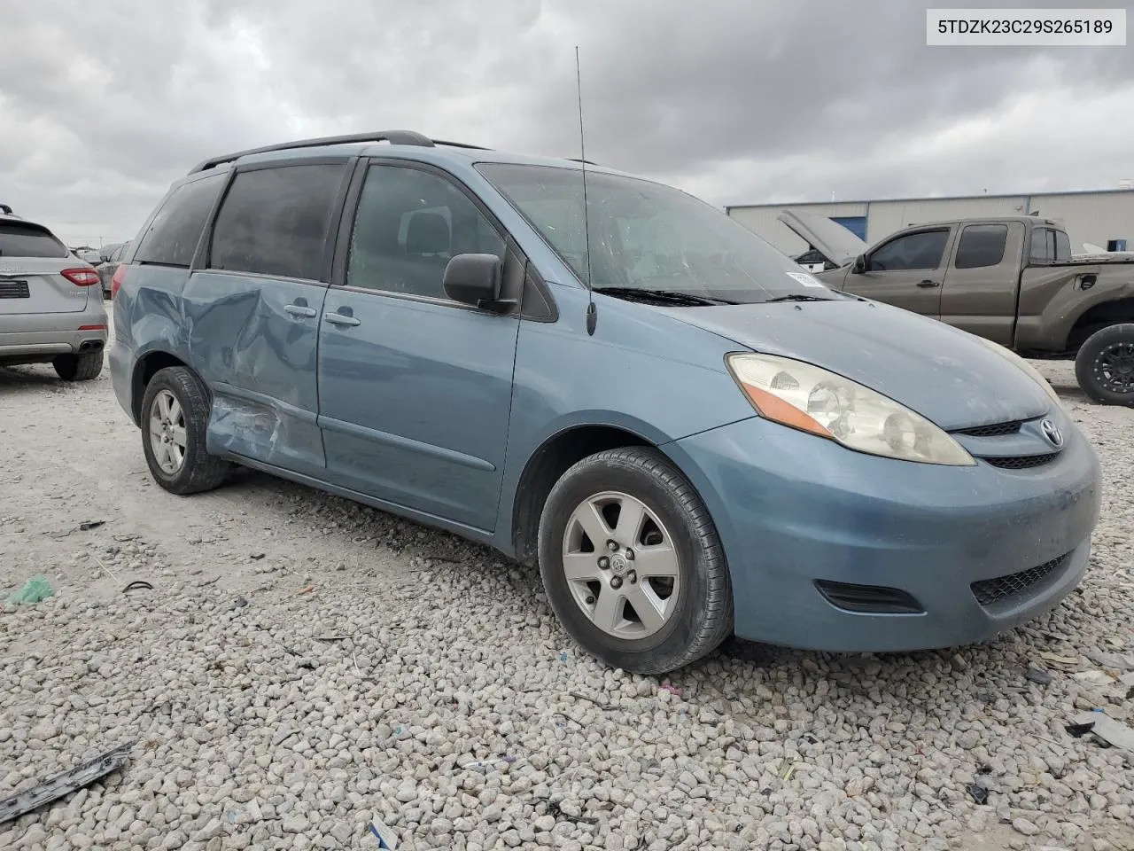 2009 Toyota Sienna Ce VIN: 5TDZK23C29S265189 Lot: 78528004