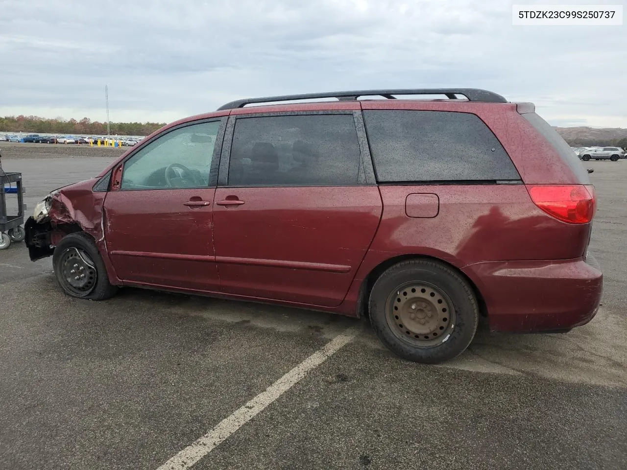 2009 Toyota Sienna Ce VIN: 5TDZK23C99S250737 Lot: 78658684