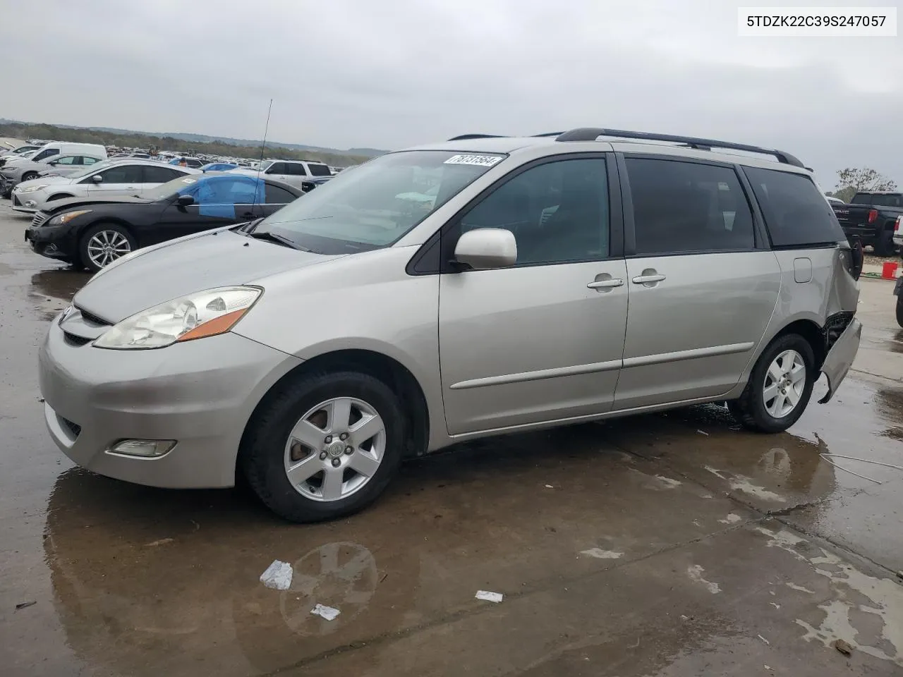 5TDZK22C39S247057 2009 Toyota Sienna Xle