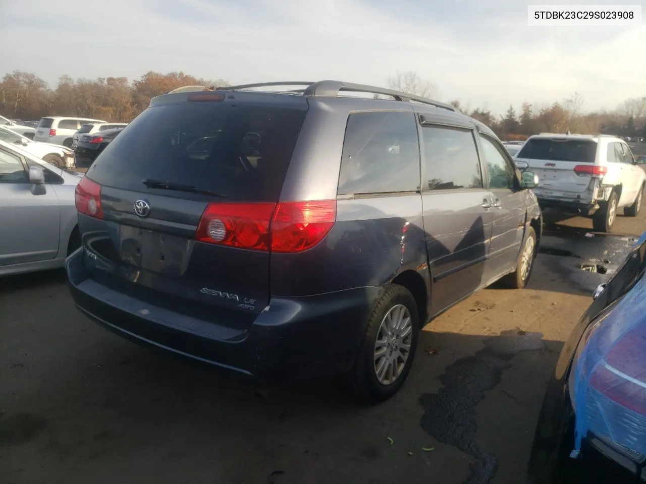 2009 Toyota Sienna Le VIN: 5TDBK23C29S023908 Lot: 78803034