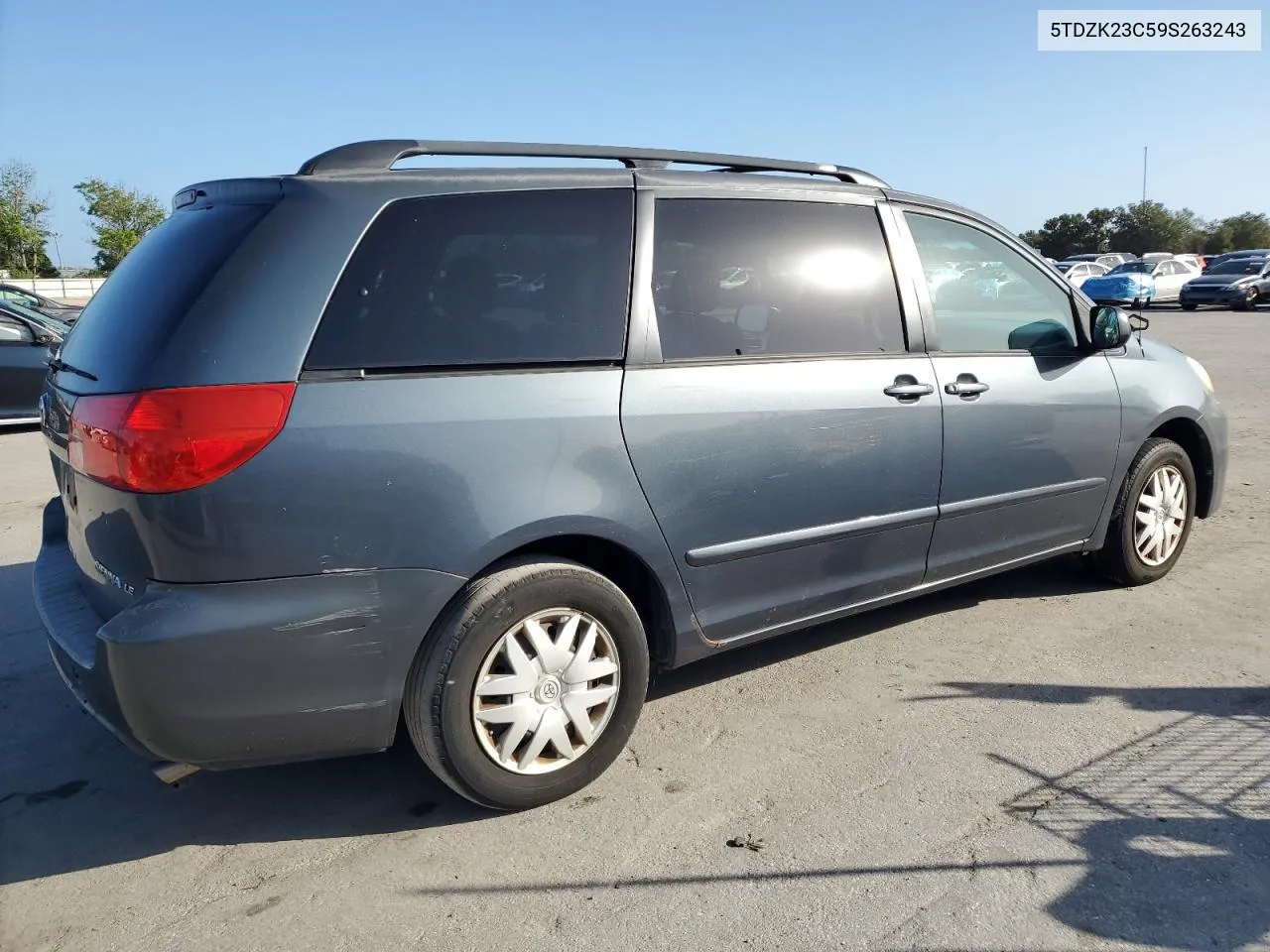 2009 Toyota Sienna Ce VIN: 5TDZK23C59S263243 Lot: 78872044