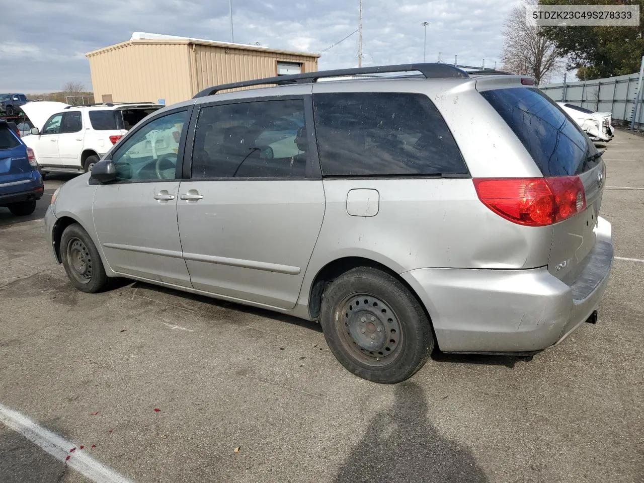 2009 Toyota Sienna Ce VIN: 5TDZK23C49S278333 Lot: 78961964