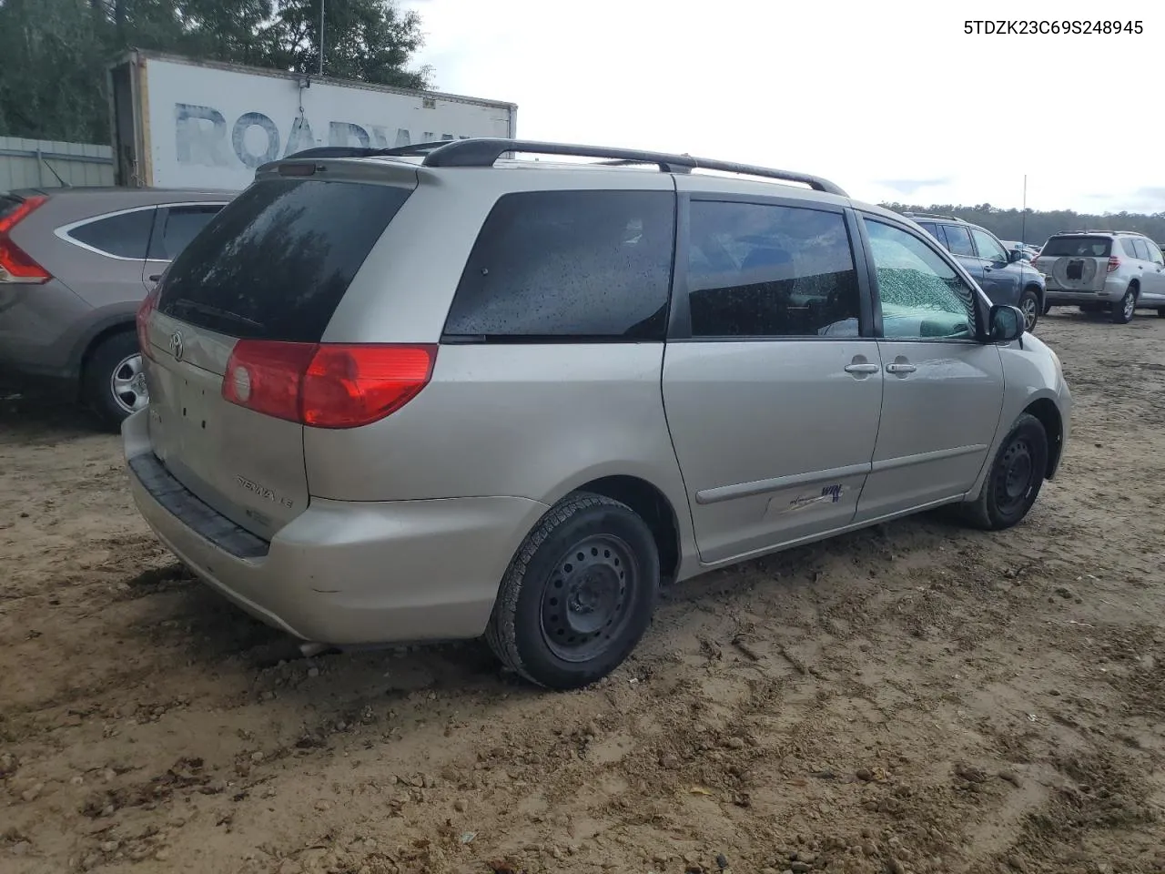 2009 Toyota Sienna Ce VIN: 5TDZK23C69S248945 Lot: 79904314