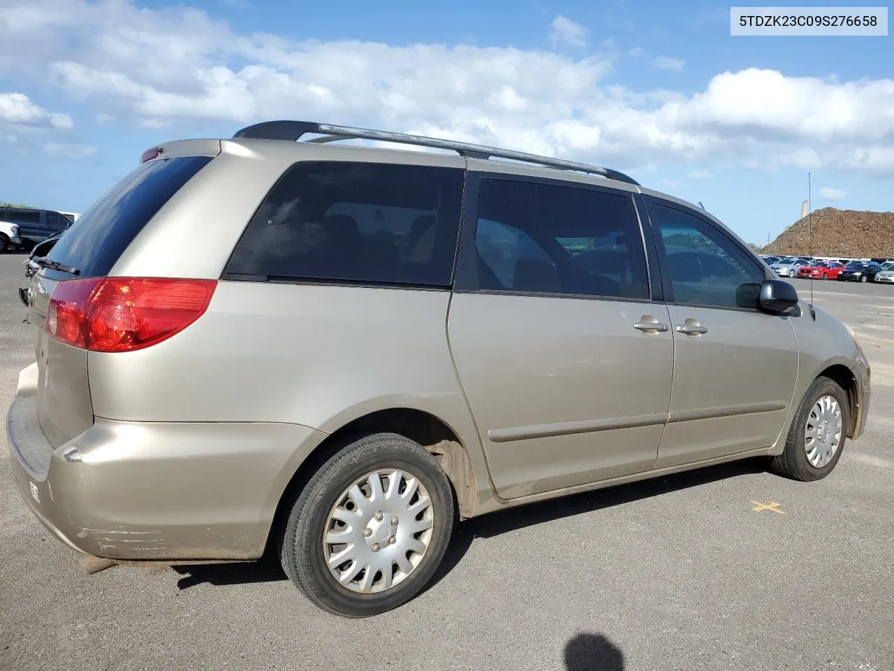 2009 Toyota Sienna Ce VIN: 5TDZK23C09S276658 Lot: 80310214