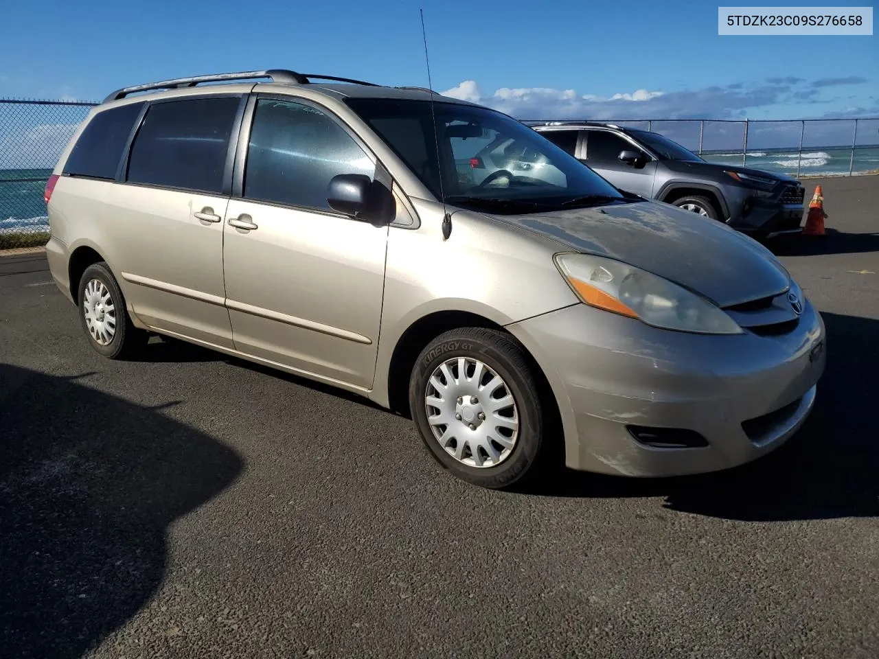 2009 Toyota Sienna Ce VIN: 5TDZK23C09S276658 Lot: 80310214