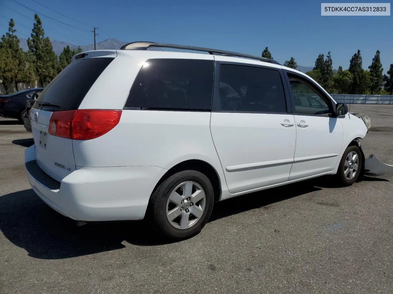 5TDKK4CC7AS312833 2010 Toyota Sienna Ce