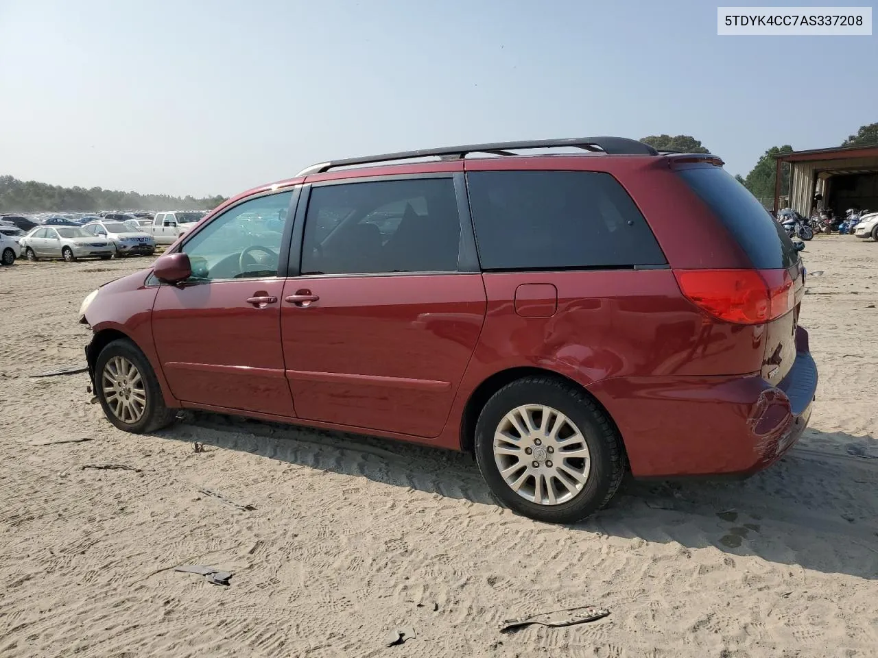 2010 Toyota Sienna Xle VIN: 5TDYK4CC7AS337208 Lot: 66851334