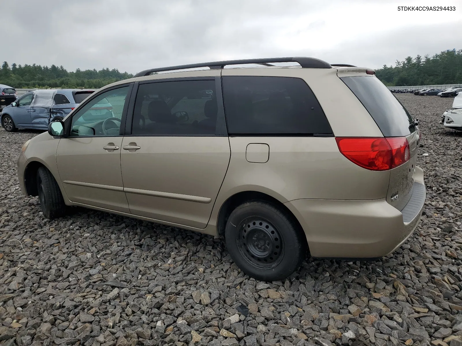 2010 Toyota Sienna Ce VIN: 5TDKK4CC9AS294433 Lot: 67700974