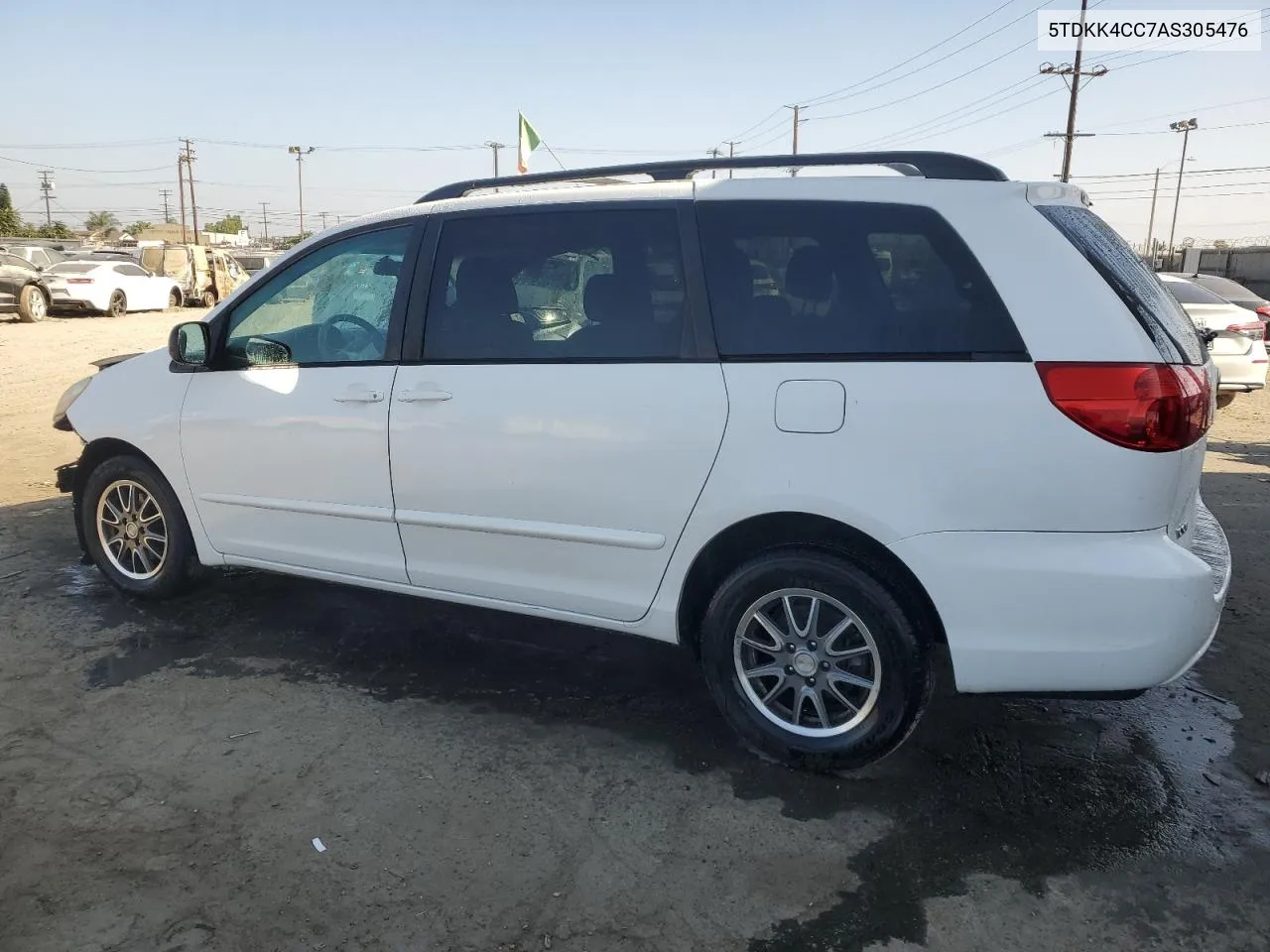 2010 Toyota Sienna Ce VIN: 5TDKK4CC7AS305476 Lot: 69224264