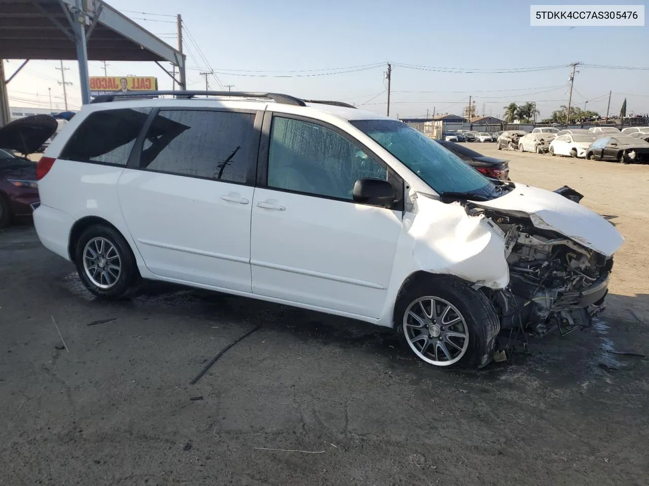 5TDKK4CC7AS305476 2010 Toyota Sienna Ce