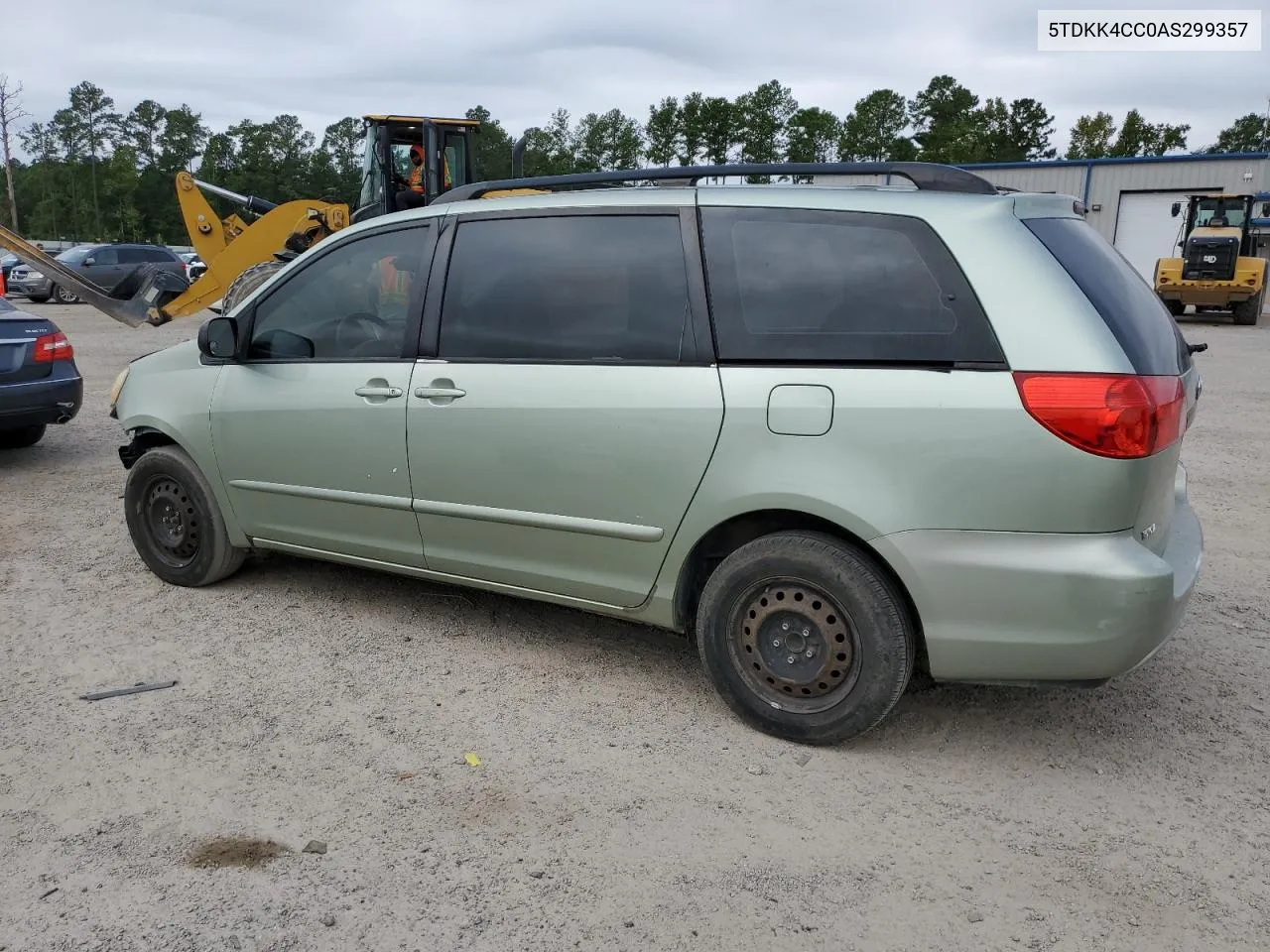 2010 Toyota Sienna Ce VIN: 5TDKK4CC0AS299357 Lot: 69746604