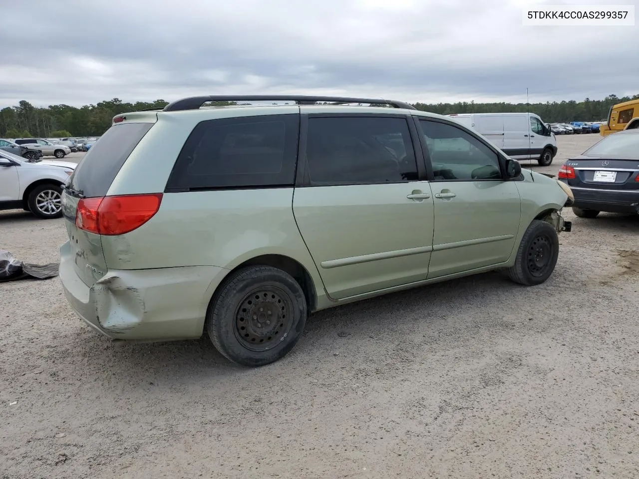 2010 Toyota Sienna Ce VIN: 5TDKK4CC0AS299357 Lot: 69746604