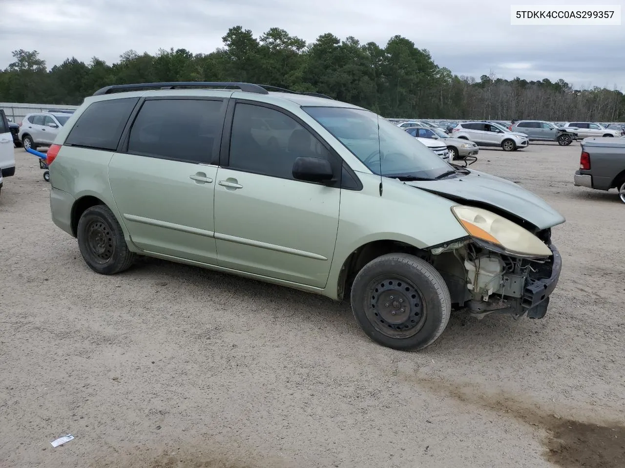 5TDKK4CC0AS299357 2010 Toyota Sienna Ce