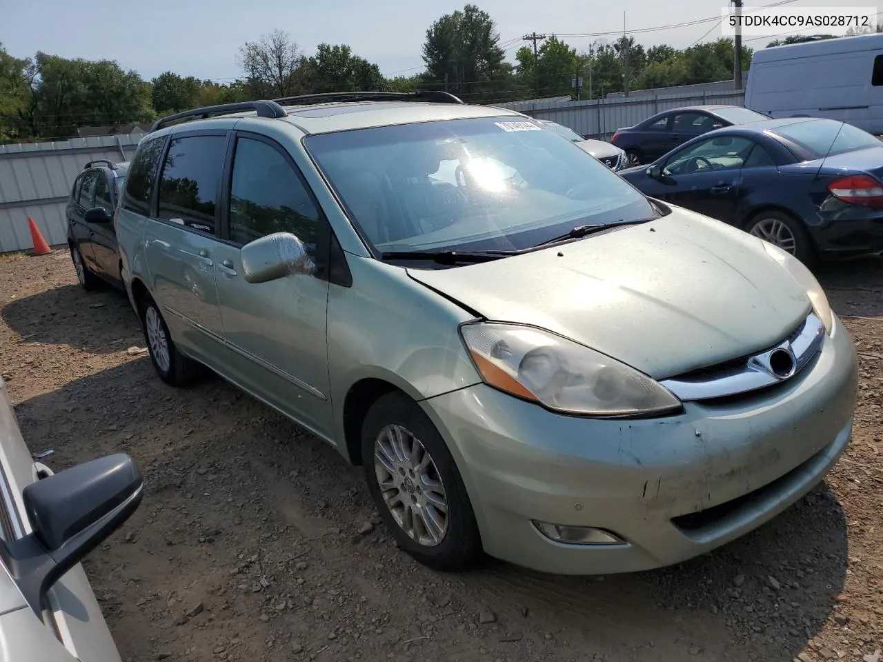 2010 Toyota Sienna Xle VIN: 5TDDK4CC9AS028712 Lot: 70149144