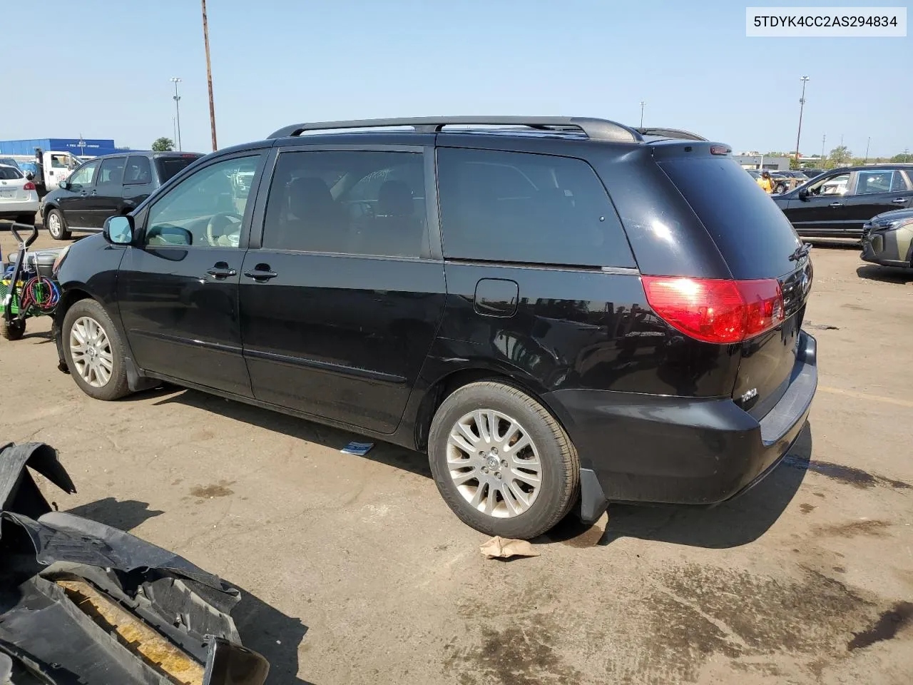 2010 Toyota Sienna Xle VIN: 5TDYK4CC2AS294834 Lot: 71064784