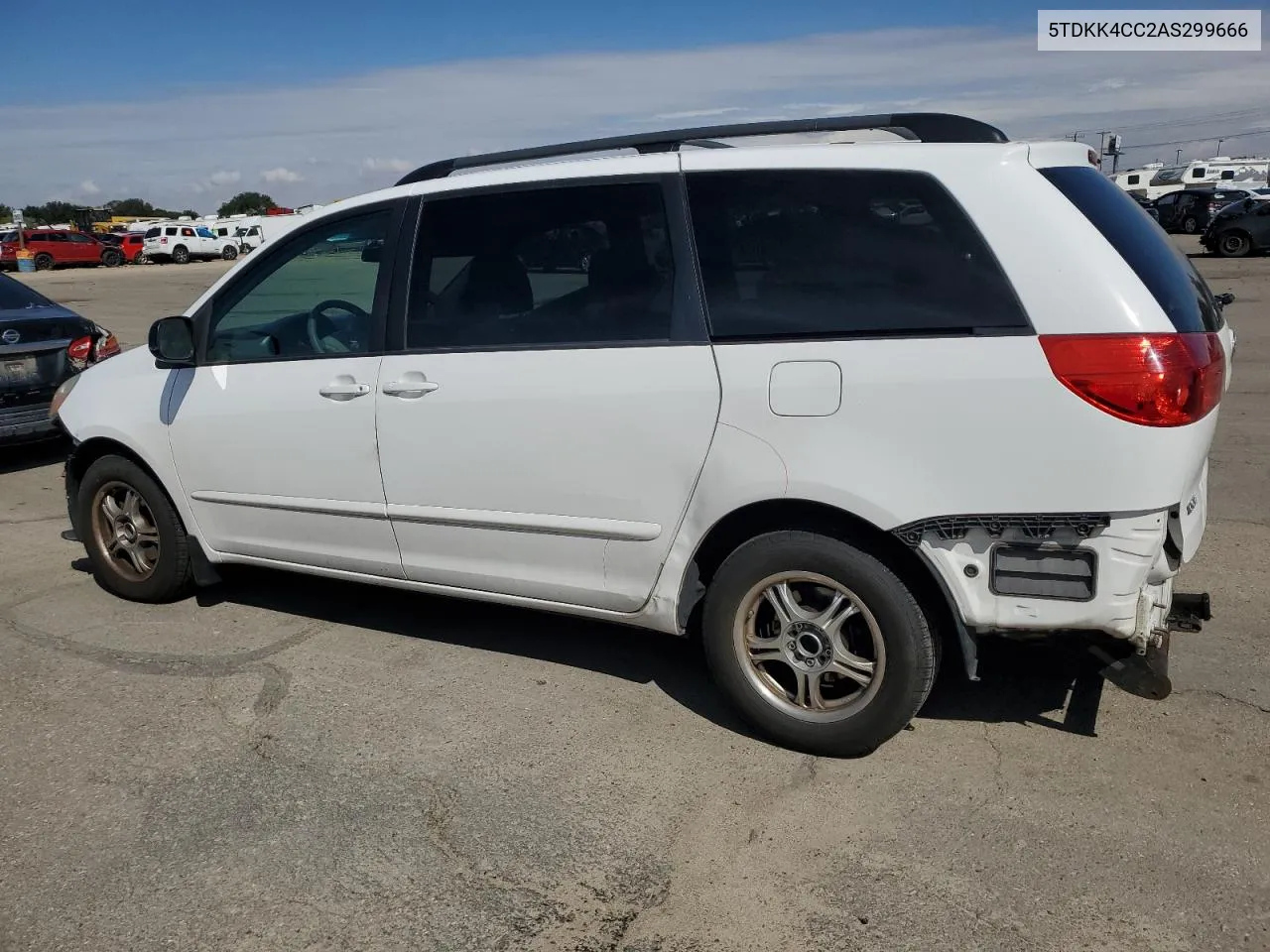 5TDKK4CC2AS299666 2010 Toyota Sienna Ce