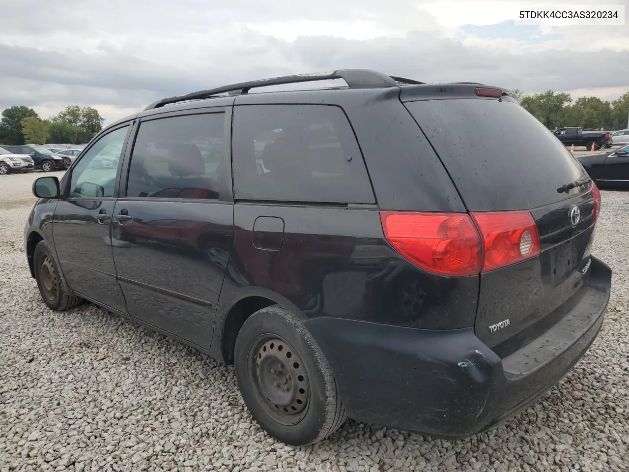 2010 Toyota Sienna Ce VIN: 5TDKK4CC3AS320234 Lot: 72859314