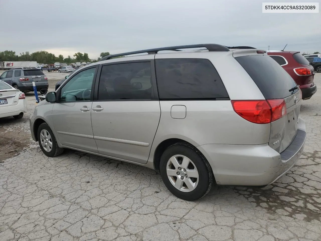 2010 Toyota Sienna Ce VIN: 5TDKK4CC9AS320089 Lot: 72979654