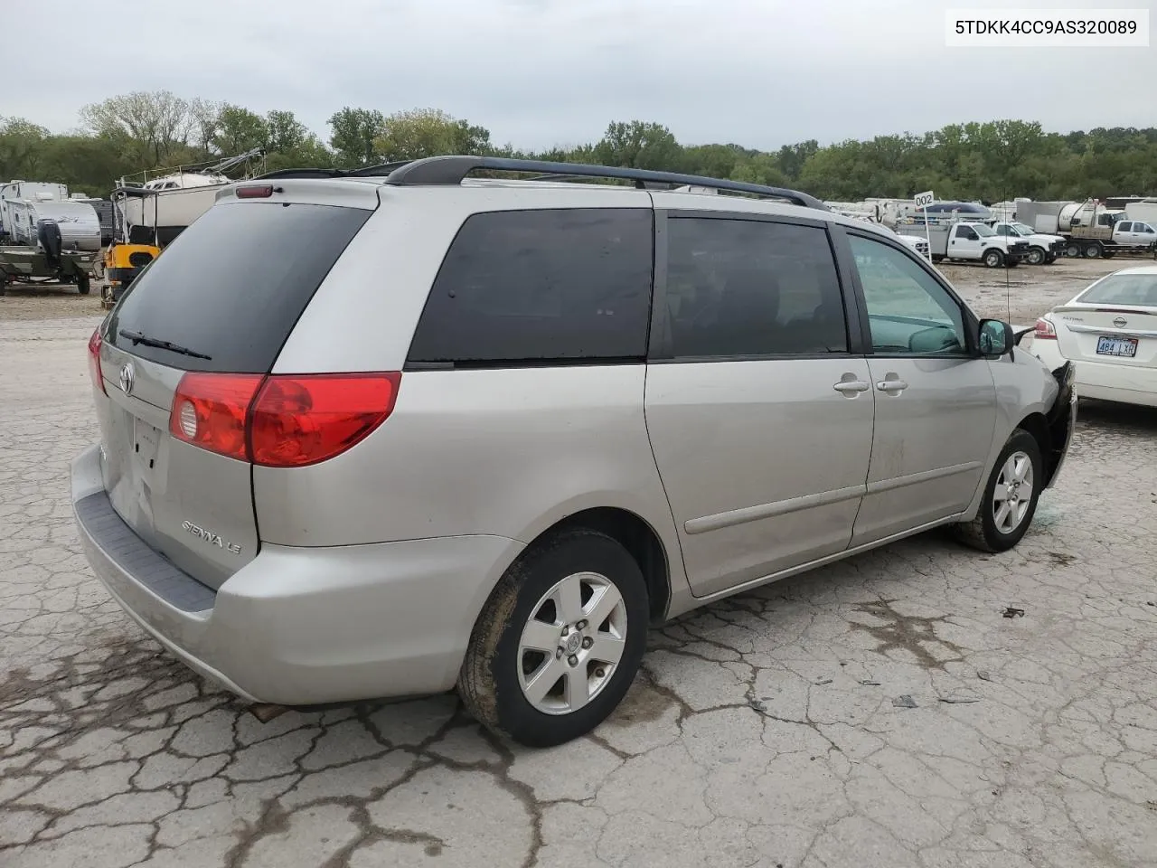 2010 Toyota Sienna Ce VIN: 5TDKK4CC9AS320089 Lot: 72979654