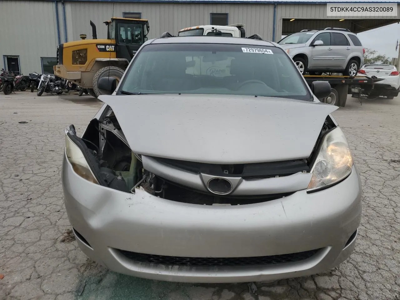 2010 Toyota Sienna Ce VIN: 5TDKK4CC9AS320089 Lot: 72979654