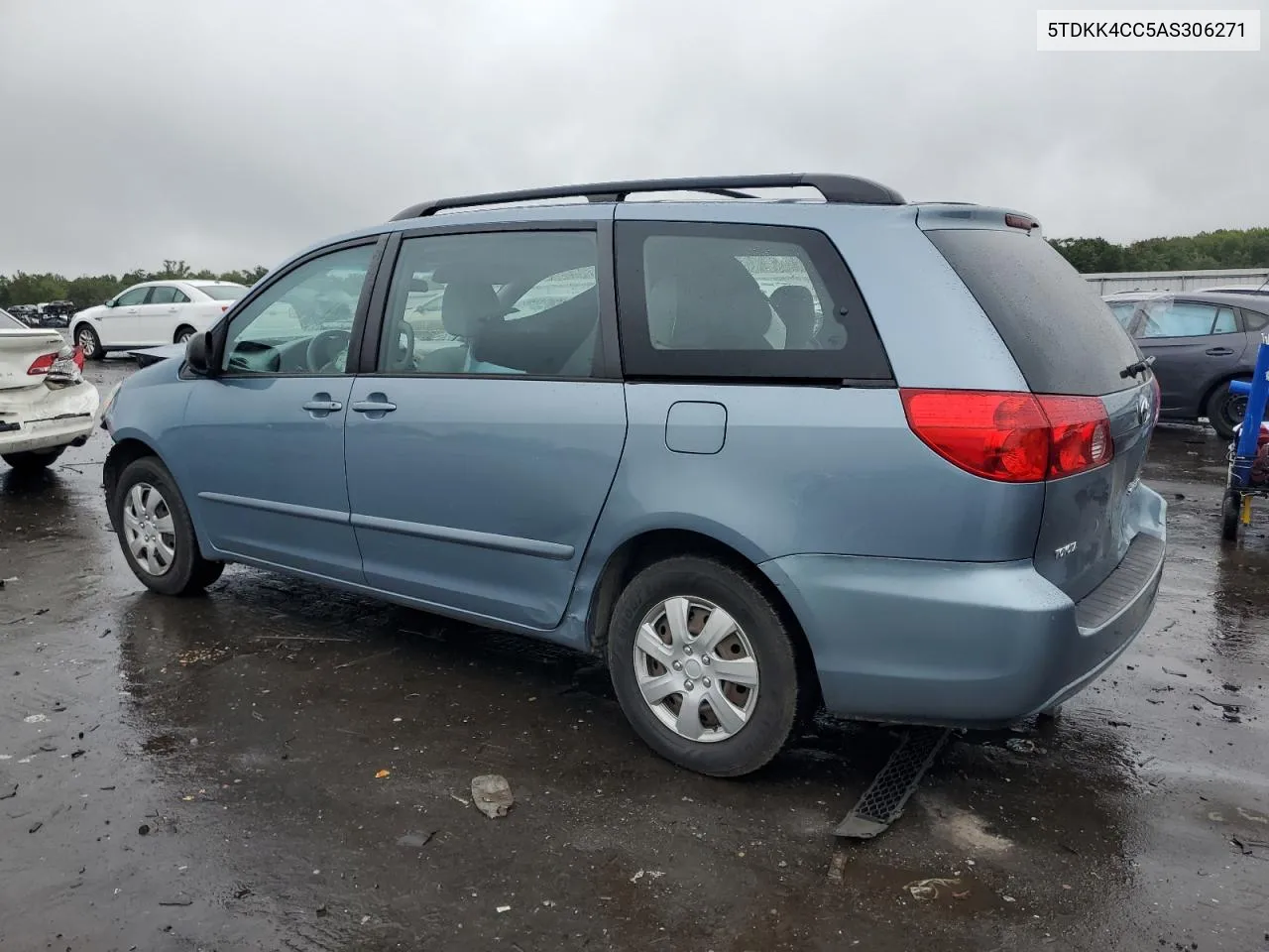 2010 Toyota Sienna Ce VIN: 5TDKK4CC5AS306271 Lot: 73543034