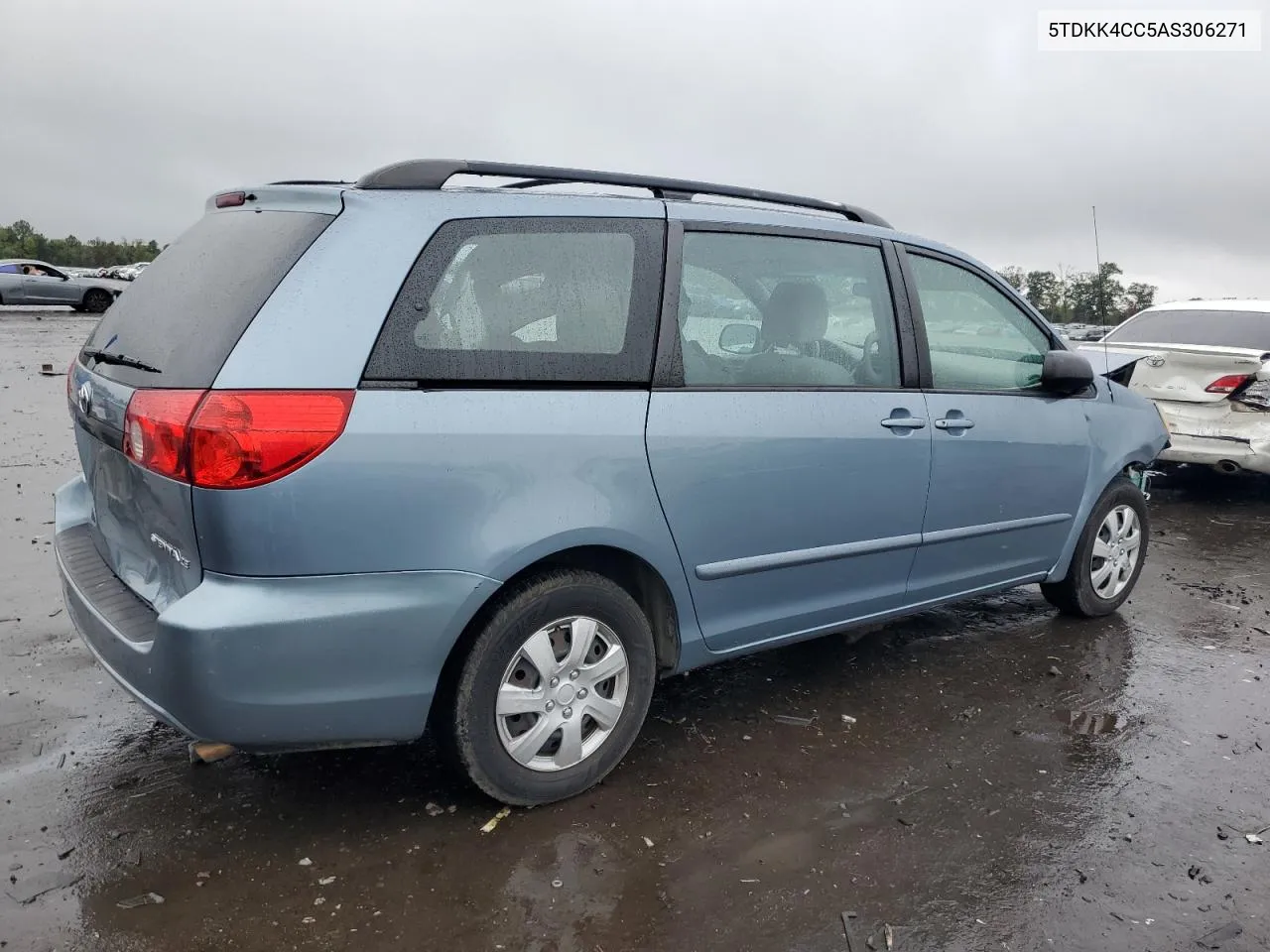 2010 Toyota Sienna Ce VIN: 5TDKK4CC5AS306271 Lot: 73543034