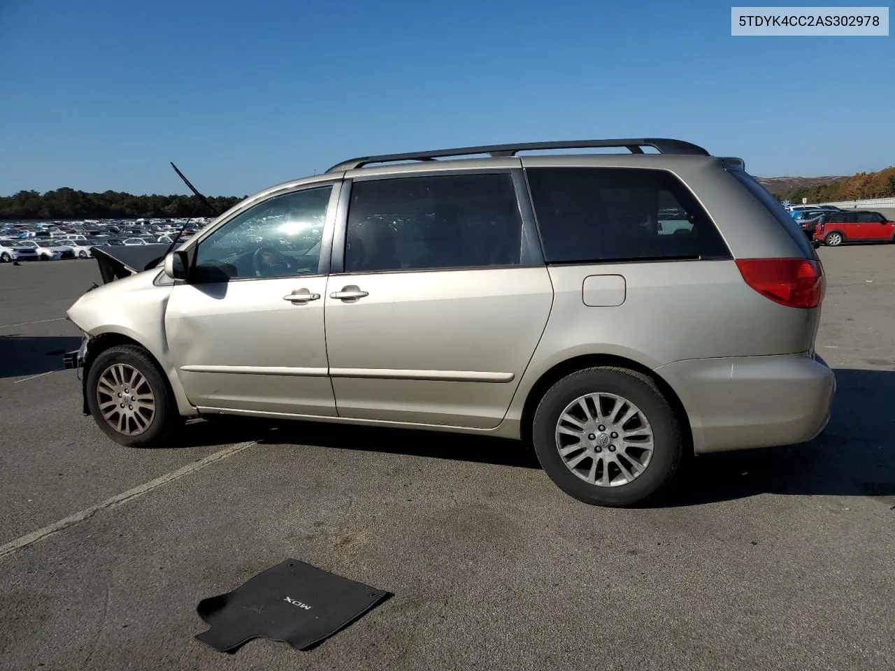 2010 Toyota Sienna Xle VIN: 5TDYK4CC2AS302978 Lot: 76489914