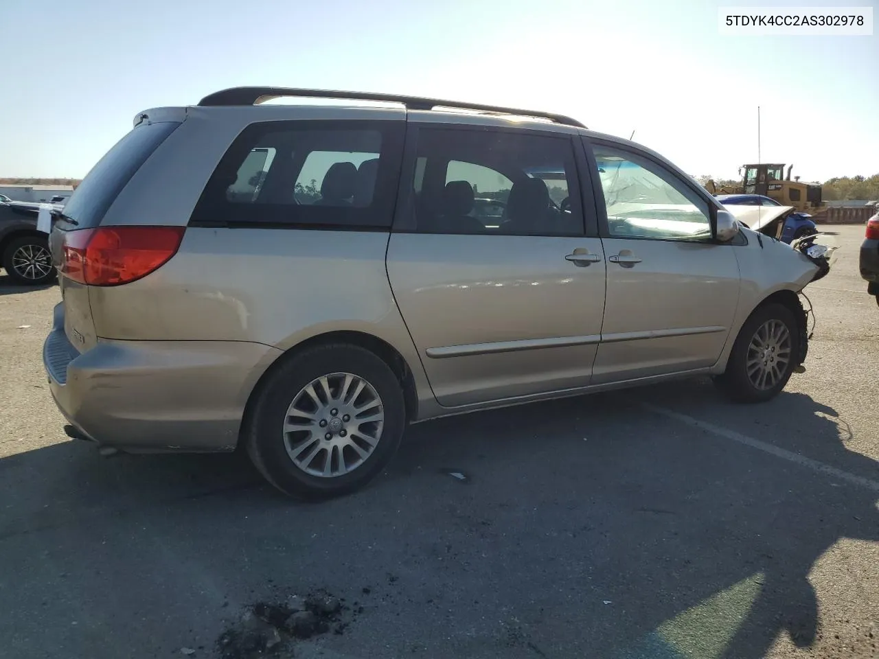 2010 Toyota Sienna Xle VIN: 5TDYK4CC2AS302978 Lot: 76489914