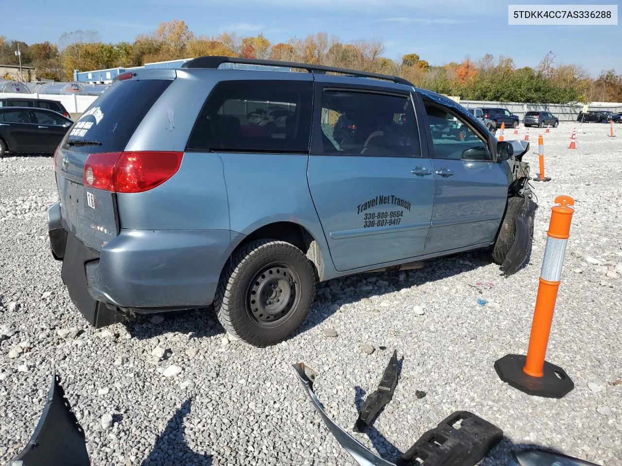 5TDKK4CC7AS336288 2010 Toyota Sienna Ce