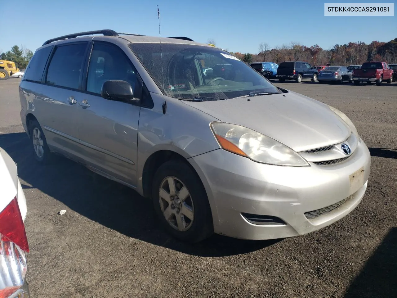 5TDKK4CC0AS291081 2010 Toyota Sienna Ce