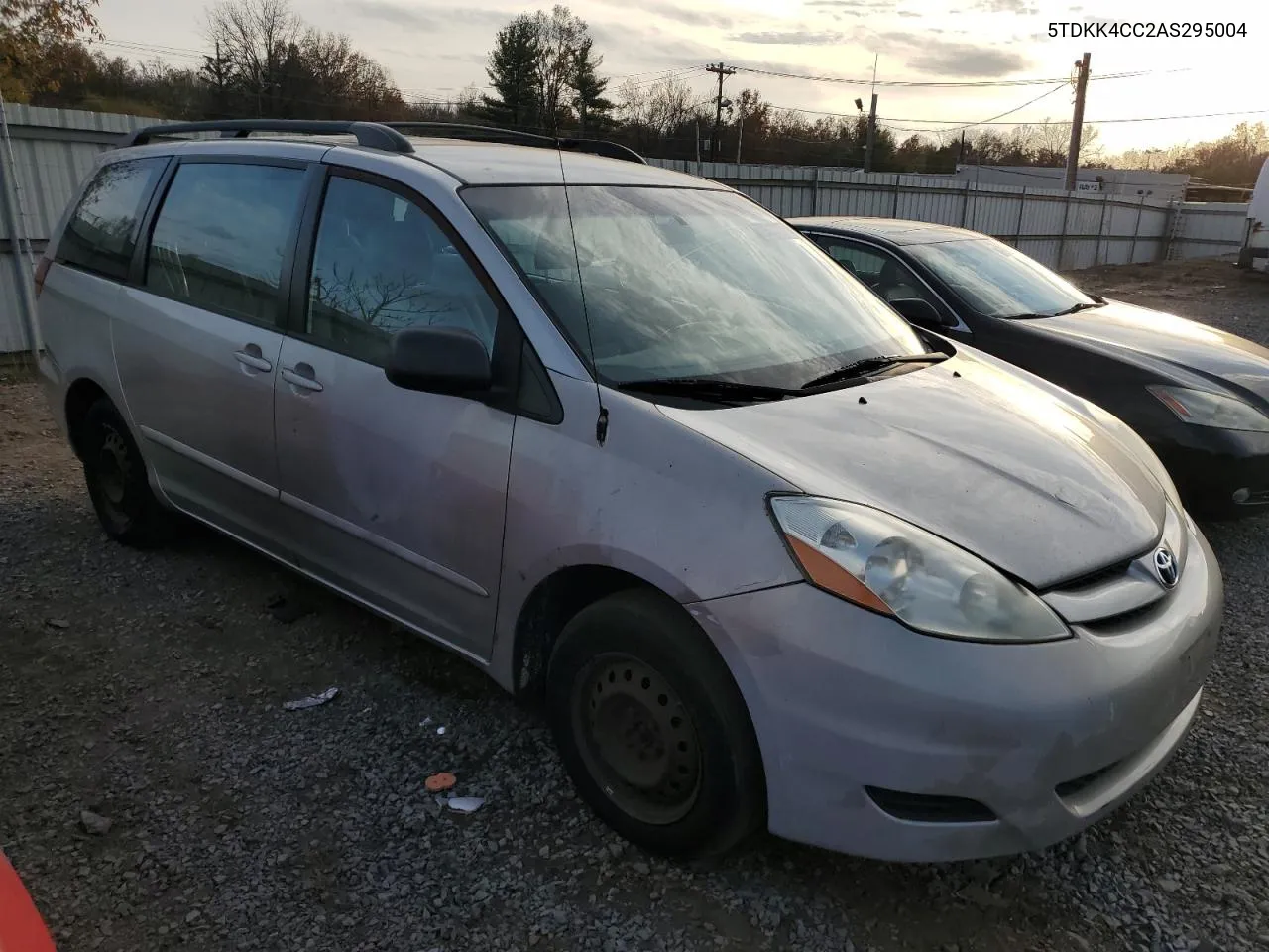 2010 Toyota Sienna Ce VIN: 5TDKK4CC2AS295004 Lot: 79317374