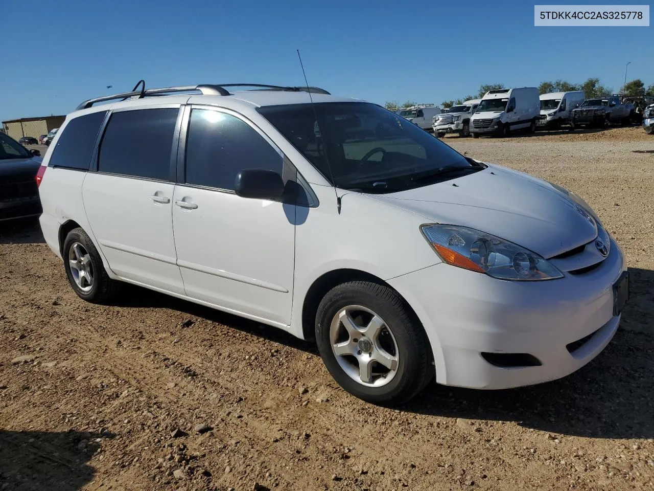 2010 Toyota Sienna Ce VIN: 5TDKK4CC2AS325778 Lot: 79547804