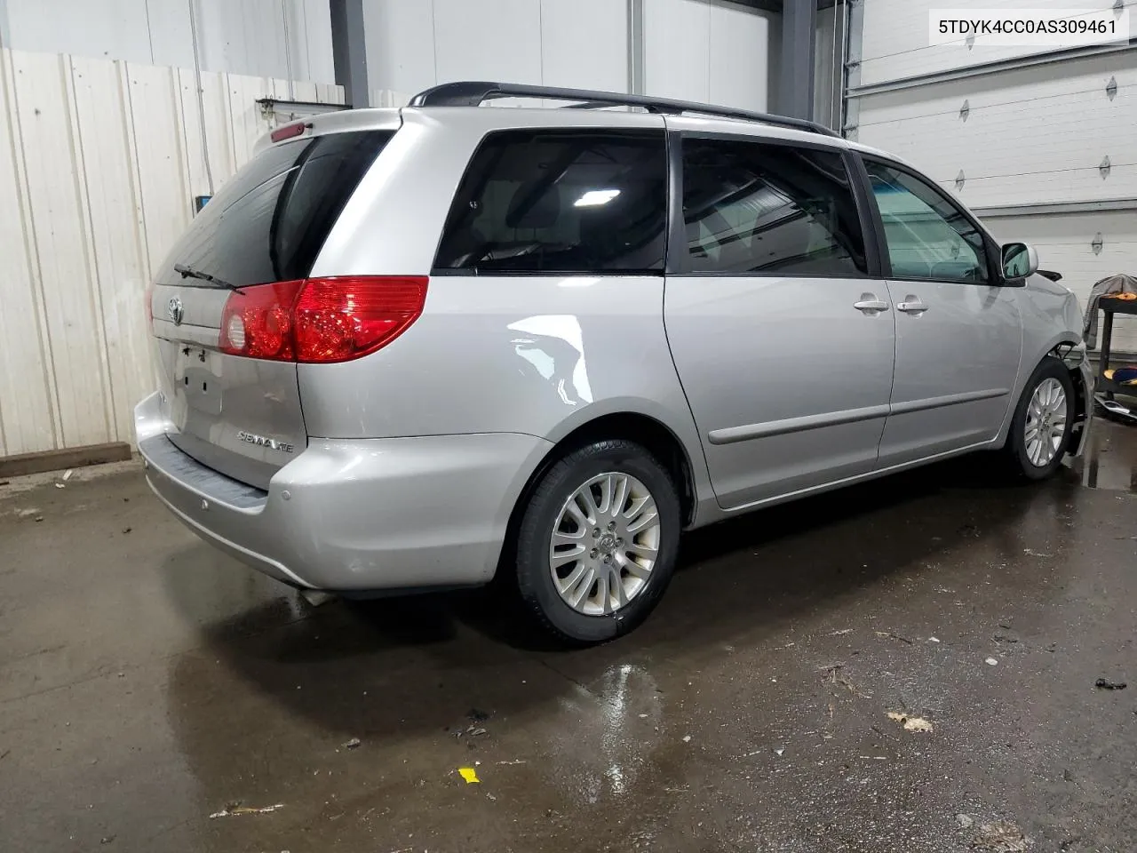 2010 Toyota Sienna Xle VIN: 5TDYK4CC0AS309461 Lot: 80645244