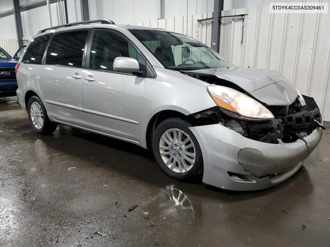 2010 Toyota Sienna Xle VIN: 5TDYK4CC0AS309461 Lot: 80645244