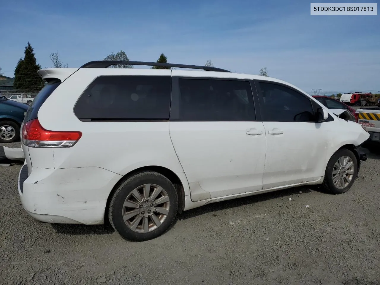 2011 Toyota Sienna Xle VIN: 5TDDK3DC1BS017813 Lot: 50420754