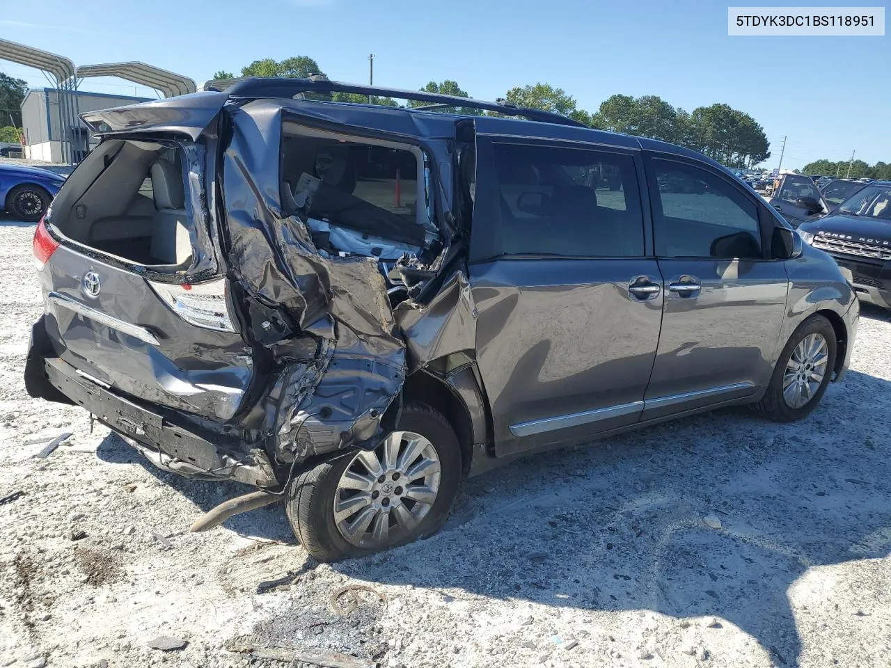 5TDYK3DC1BS118951 2011 Toyota Sienna Xle