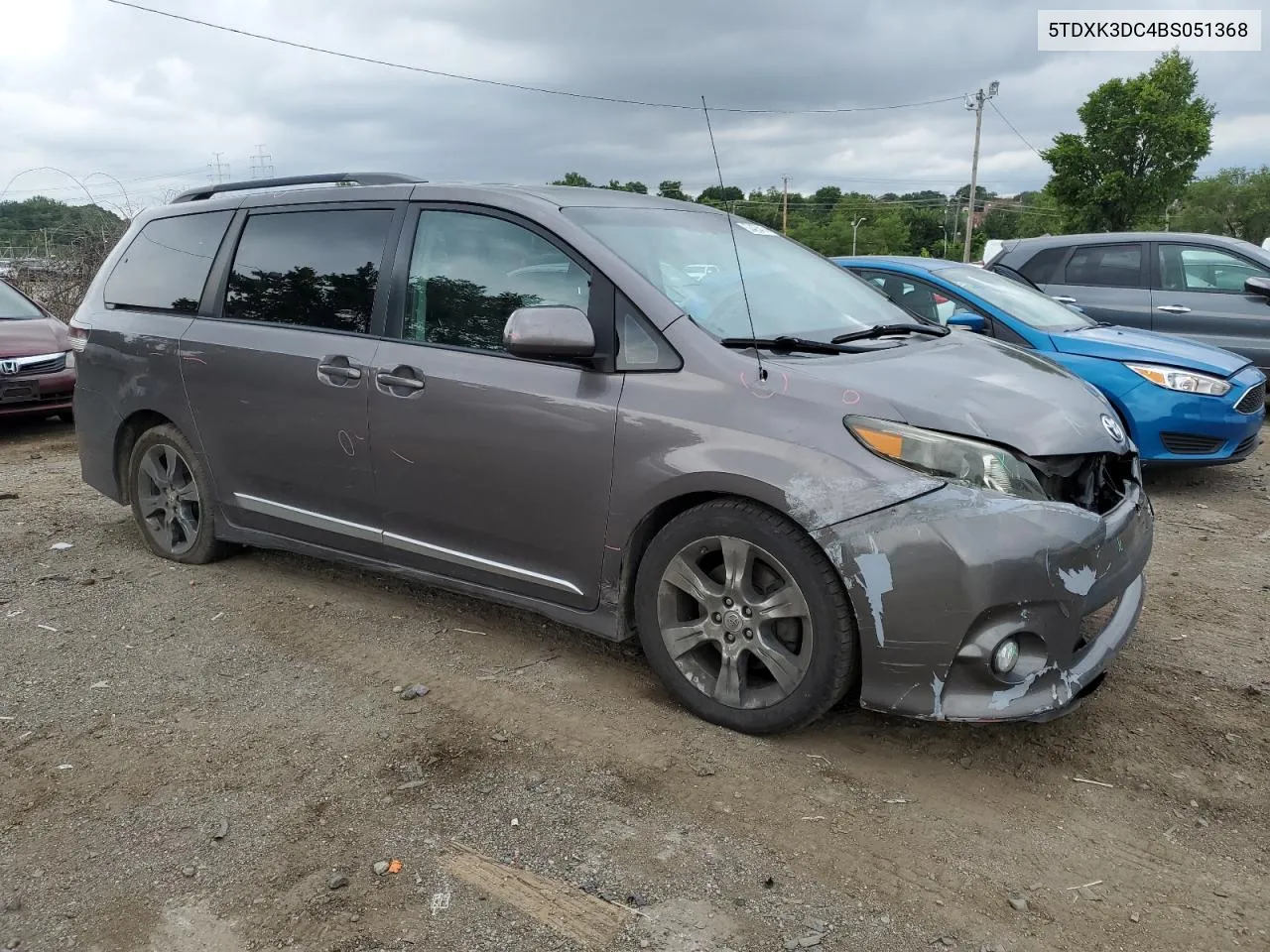 2011 Toyota Sienna Sport VIN: 5TDXK3DC4BS051368 Lot: 63425414