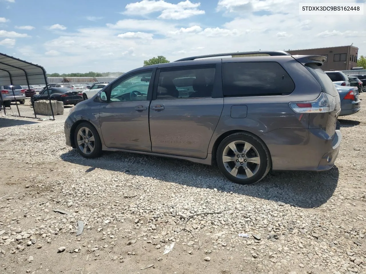 2011 Toyota Sienna Sport VIN: 5TDXK3DC9BS162448 Lot: 63867324