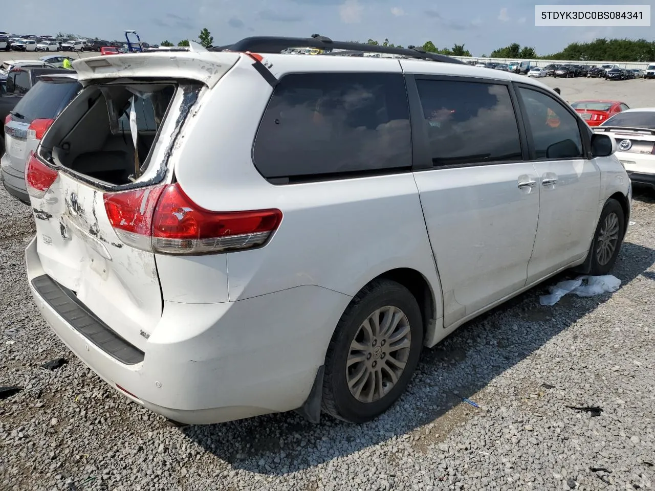 2011 Toyota Sienna Xle VIN: 5TDYK3DC0BS084341 Lot: 64085514