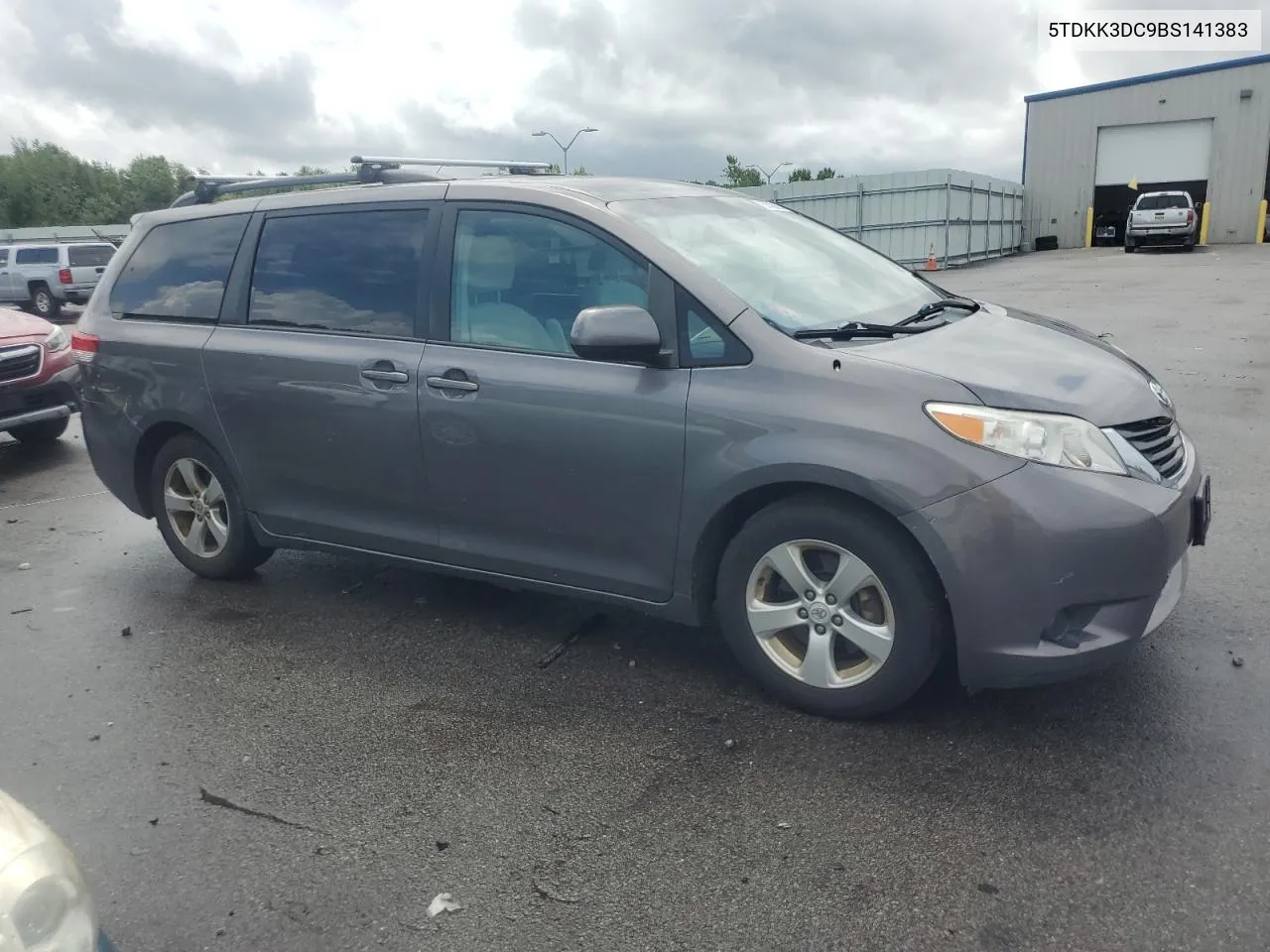 2011 Toyota Sienna Le VIN: 5TDKK3DC9BS141383 Lot: 65538634