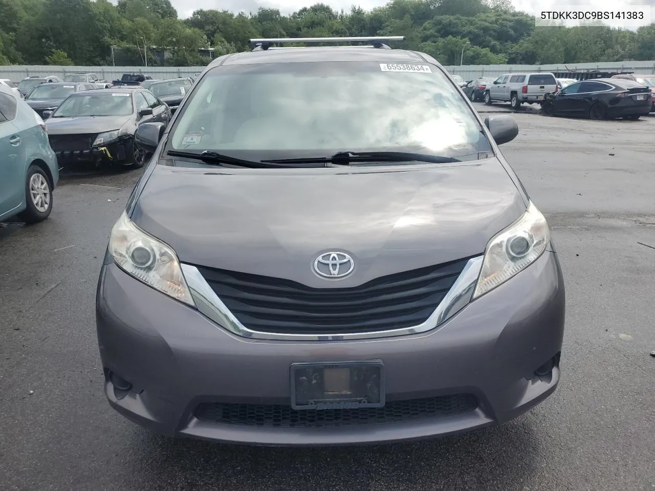 2011 Toyota Sienna Le VIN: 5TDKK3DC9BS141383 Lot: 65538634