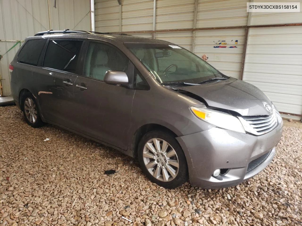 5TDYK3DCXBS158154 2011 Toyota Sienna Xle