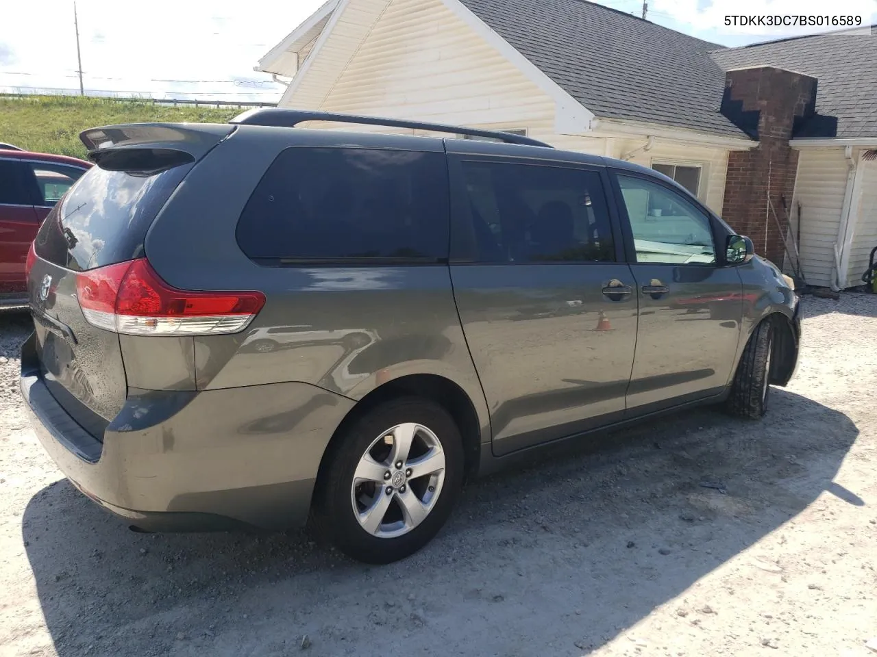 2011 Toyota Sienna Le VIN: 5TDKK3DC7BS016589 Lot: 67060164